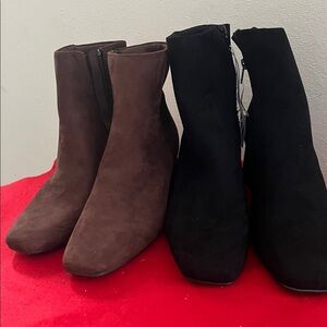 Brown and Black Ankle Boots *NEW
